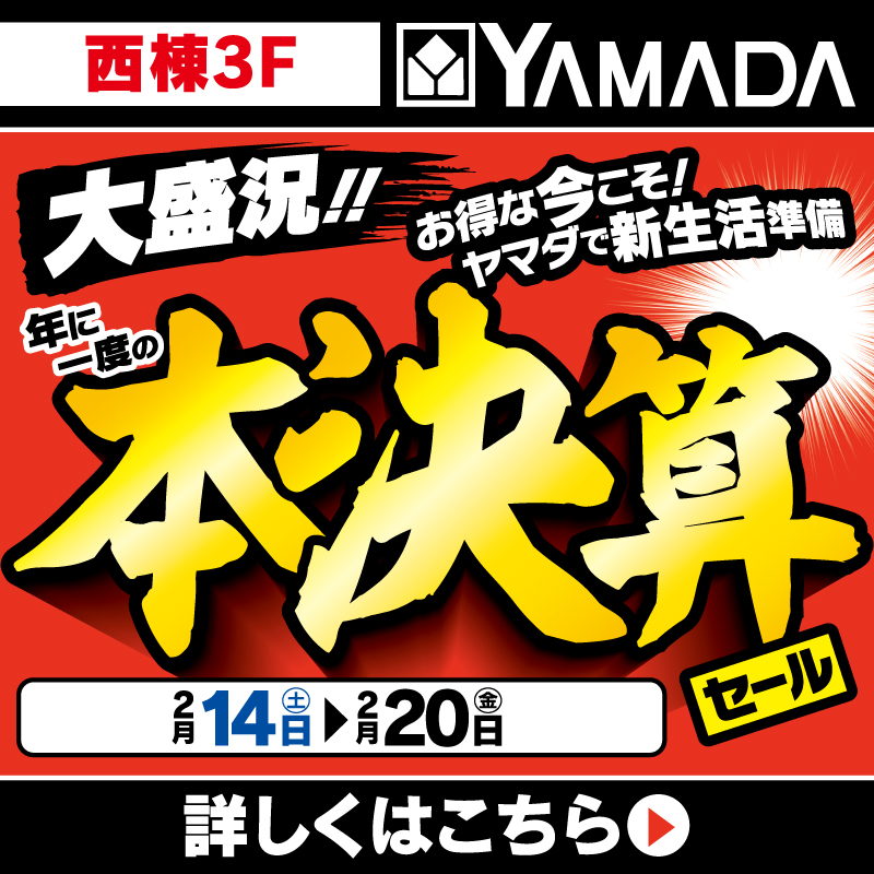 ヤマダデンキ（2/14-20）